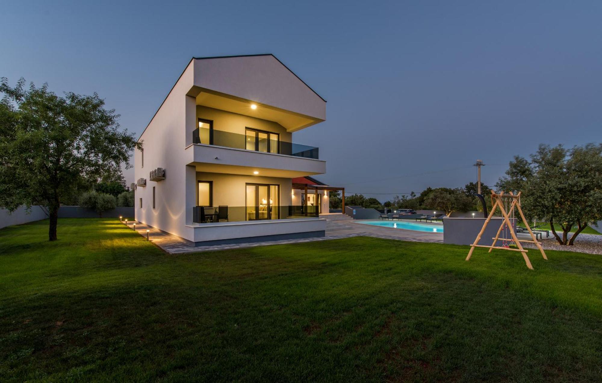 Villa Posidonia Near Pula With Sea View And Surrounded By Olive Trees Krnica Exterior photo
