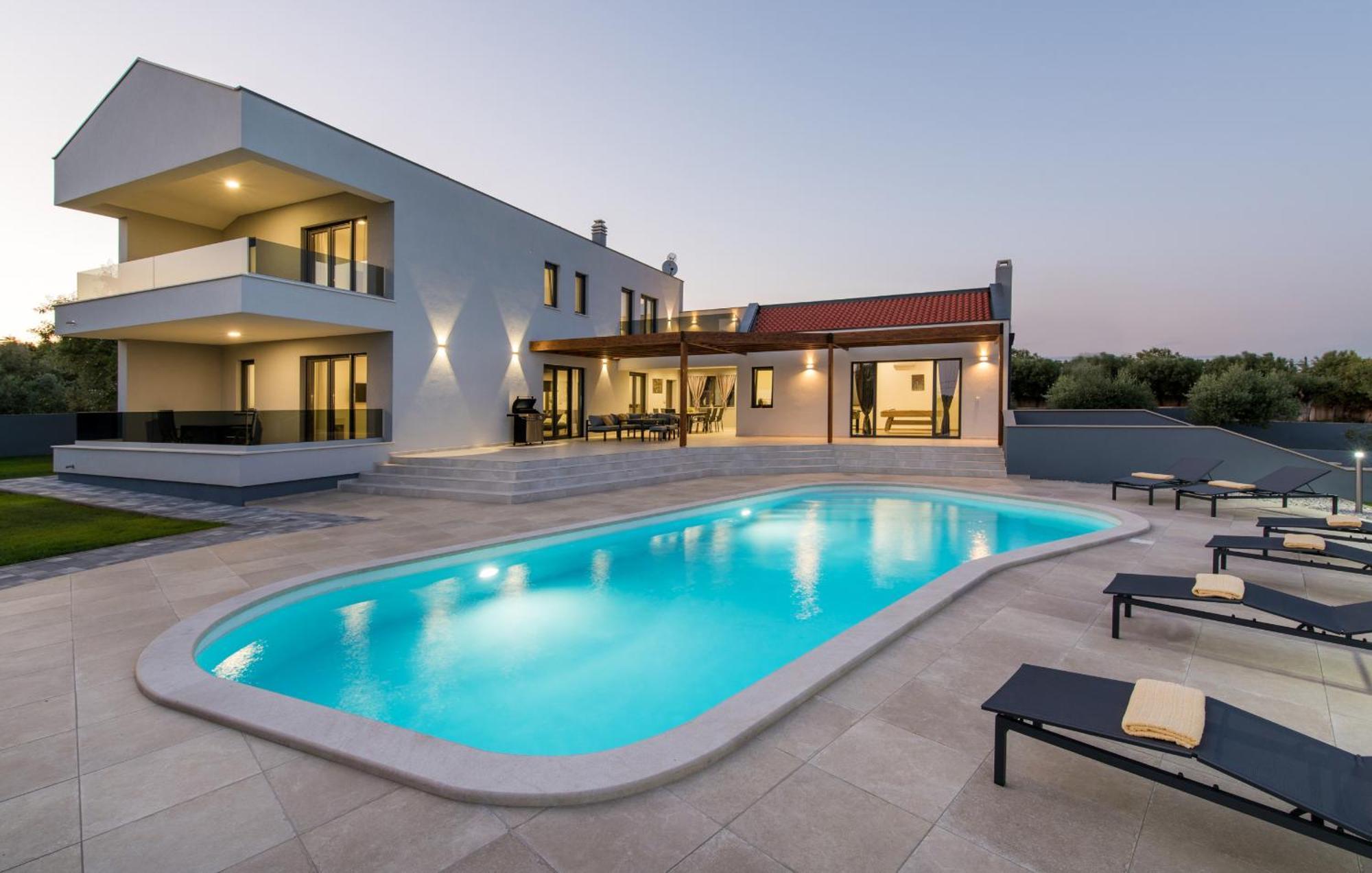 Villa Posidonia Near Pula With Sea View And Surrounded By Olive Trees Krnica Exterior photo